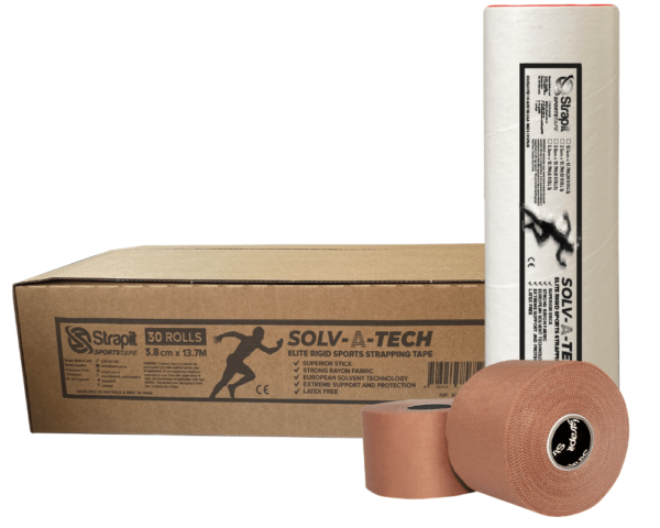 Rigid LATEX FREE Strapit Solvatech Sports Strapping Tape